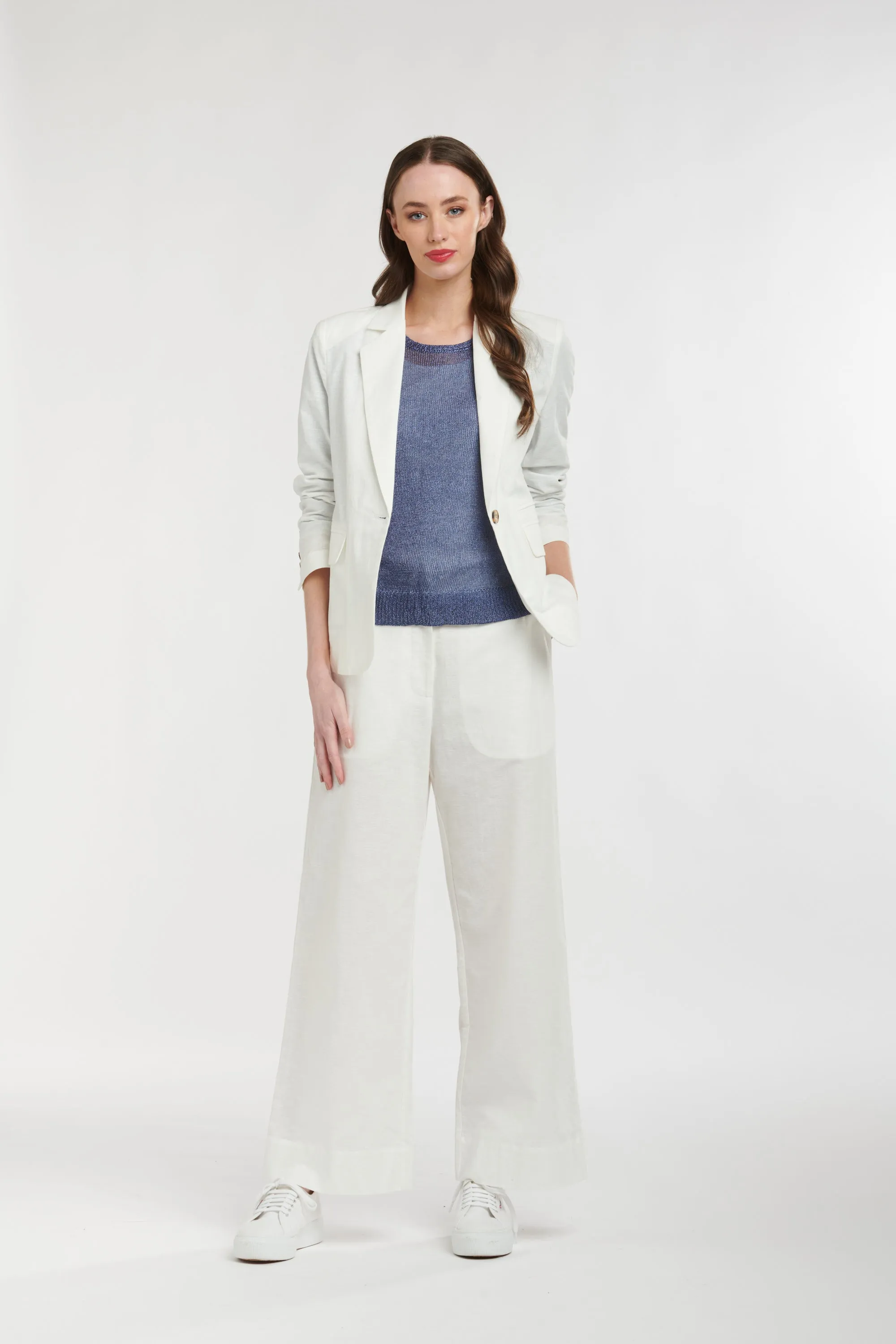 365 Days - PORTOFINO PANTS - WHITE