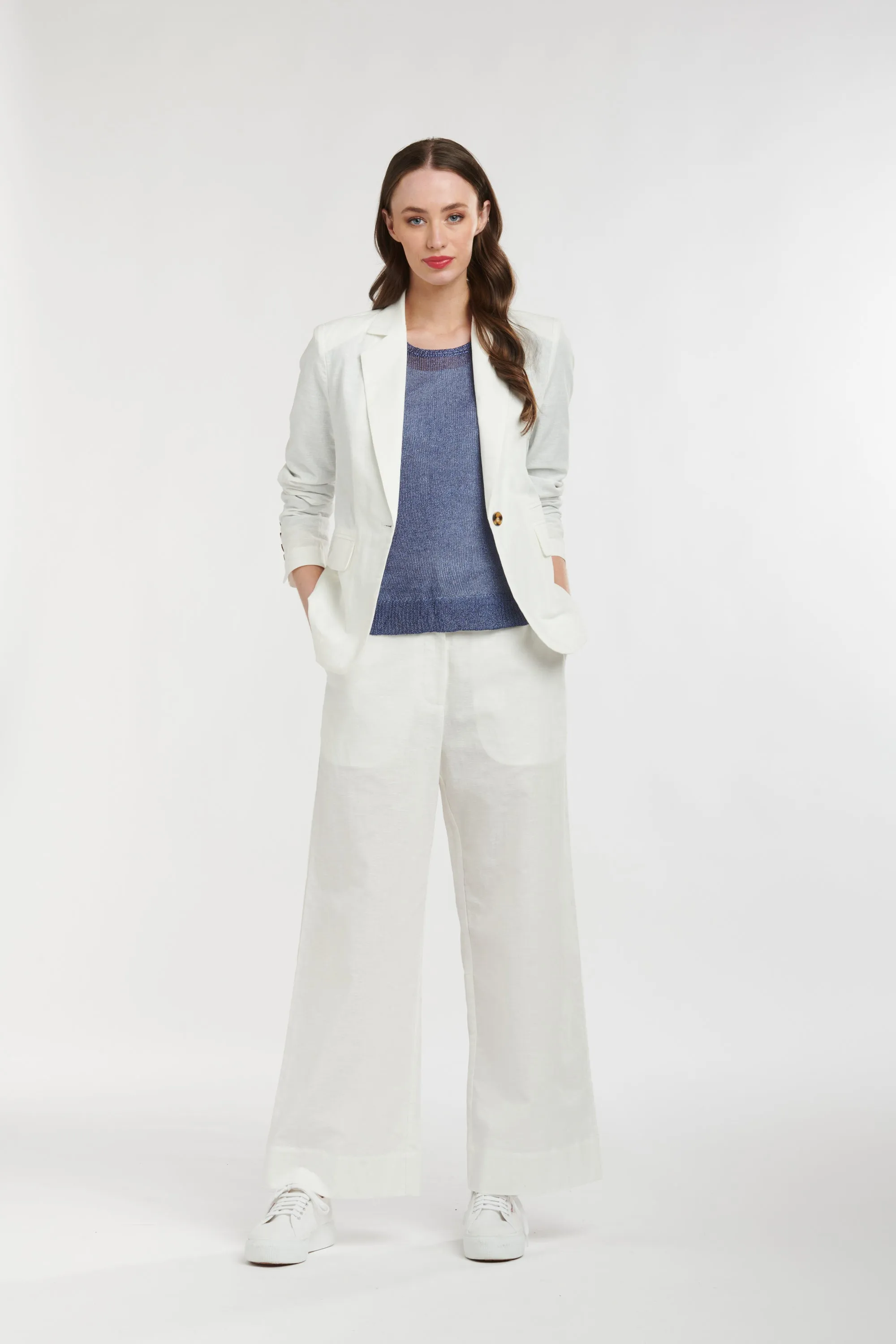 365 Days - PORTOFINO PANTS - WHITE