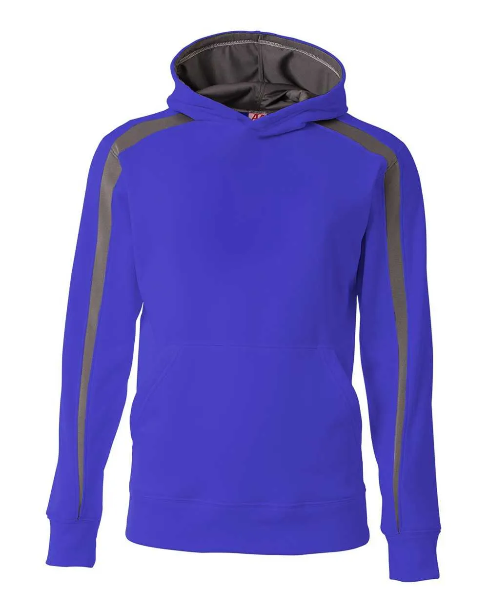 A4 NB4004 Spartan Fleece Hoodie - Royal Graphite