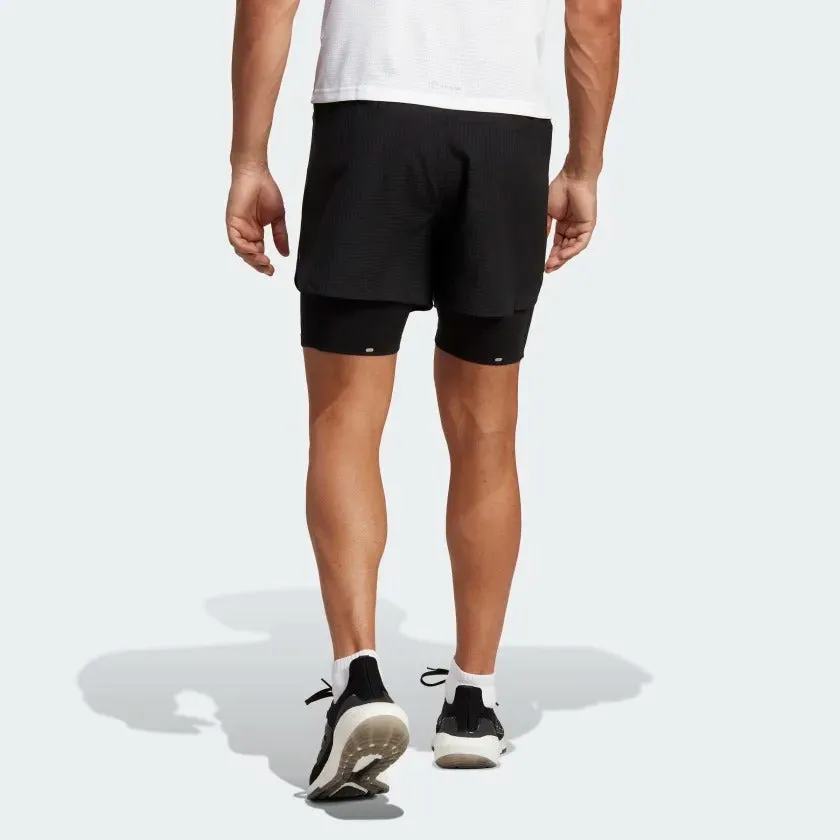 adidas Designed for Running Two-in-One Men's Shorts