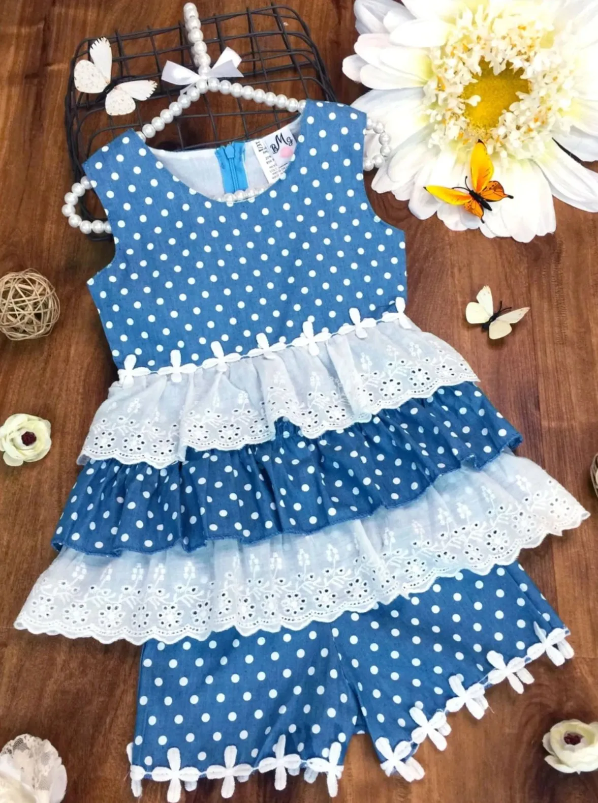 America's Sweetheart Polka Dot Shorts Set