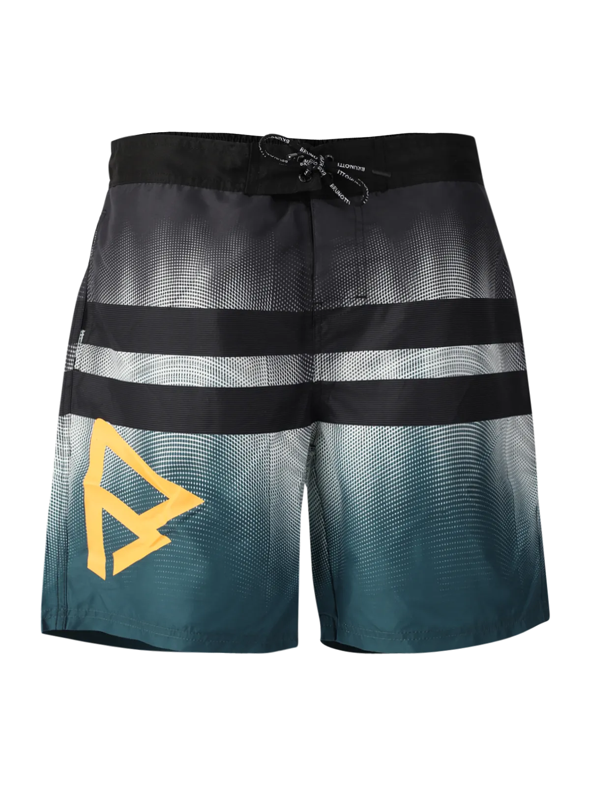 Archal Men Long Swim Shorts | Green