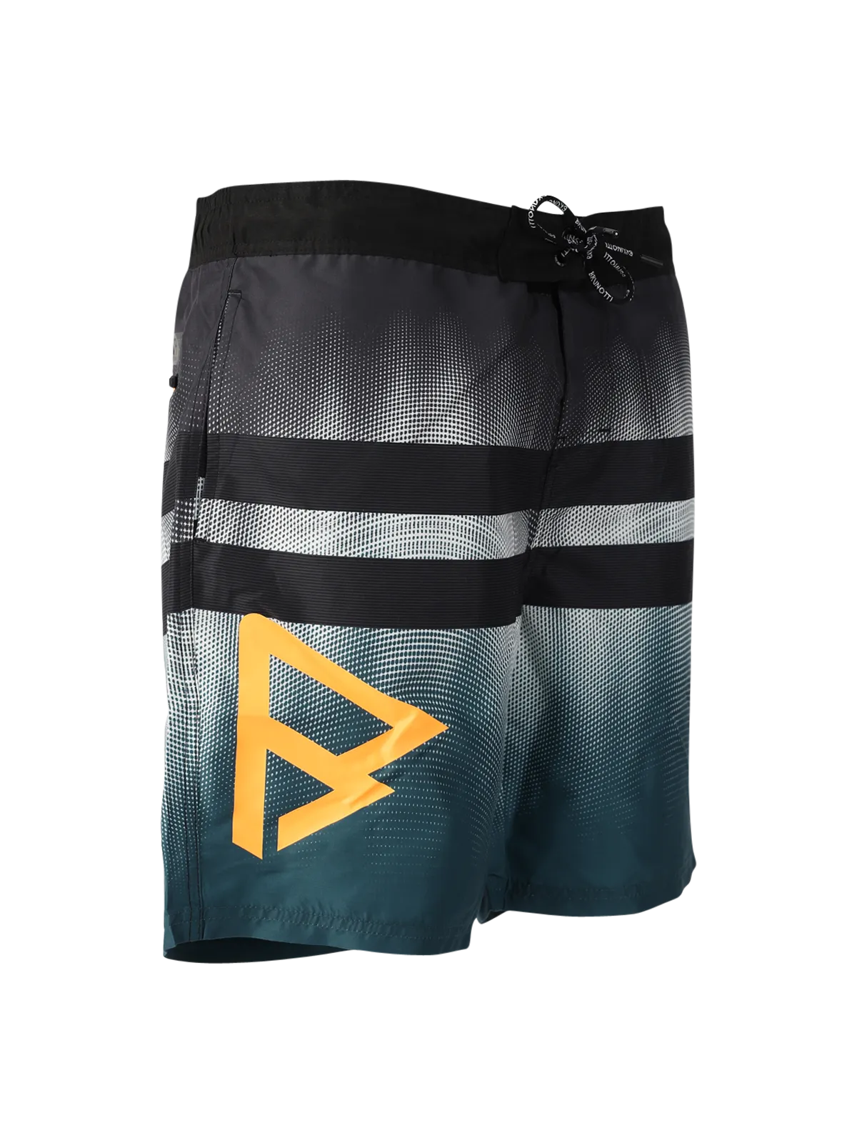 Archal Men Long Swim Shorts | Green