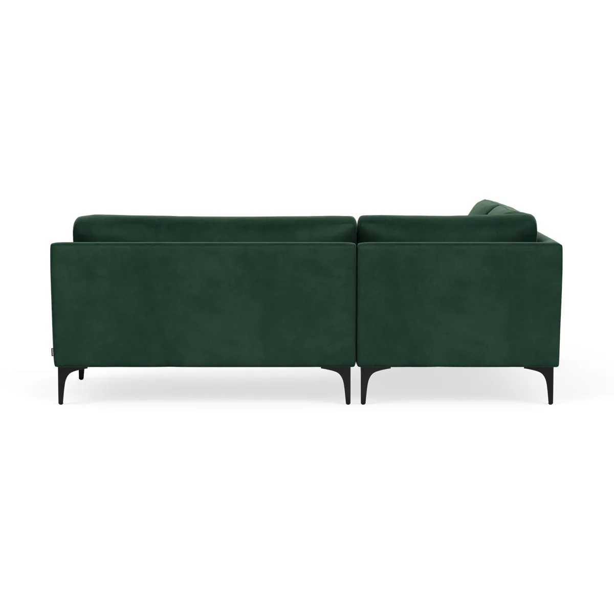 Astha Velvet Left Corner Sofa