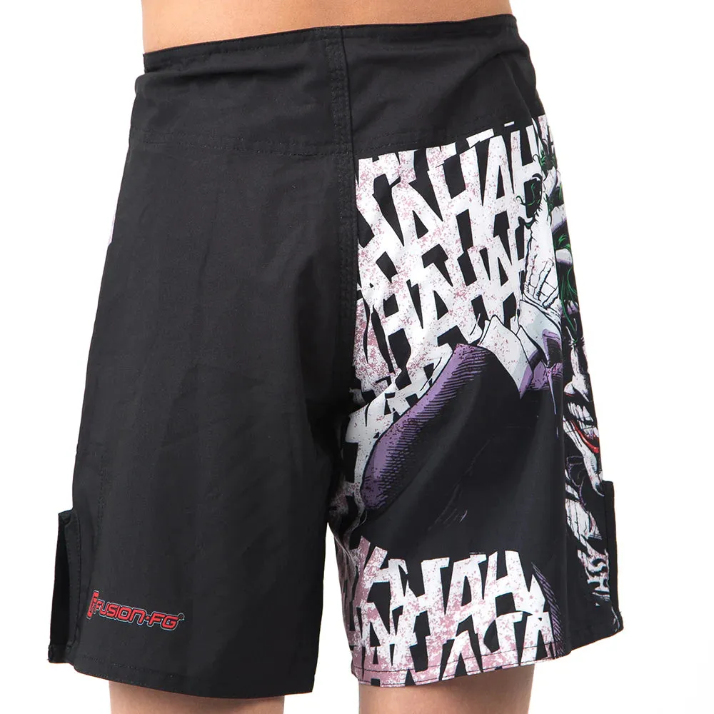 Batman The Killing Joke Kids BJJ Fight Shorts by Fusion FG