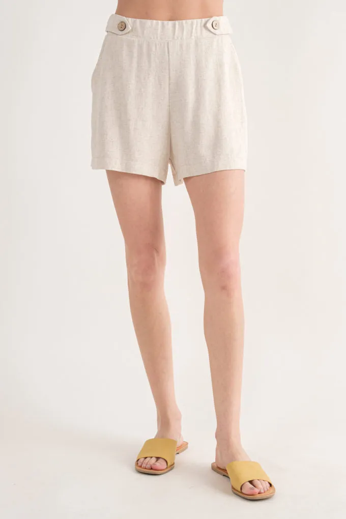 Boho style Linen shorts