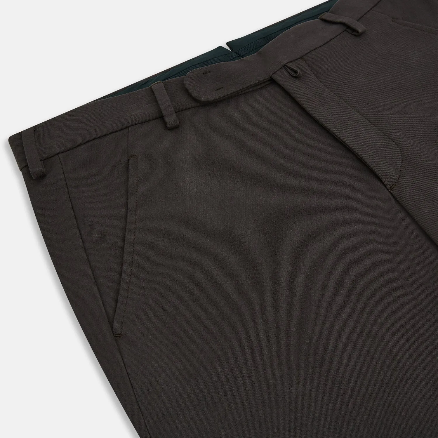 Brown Henry B Trousers