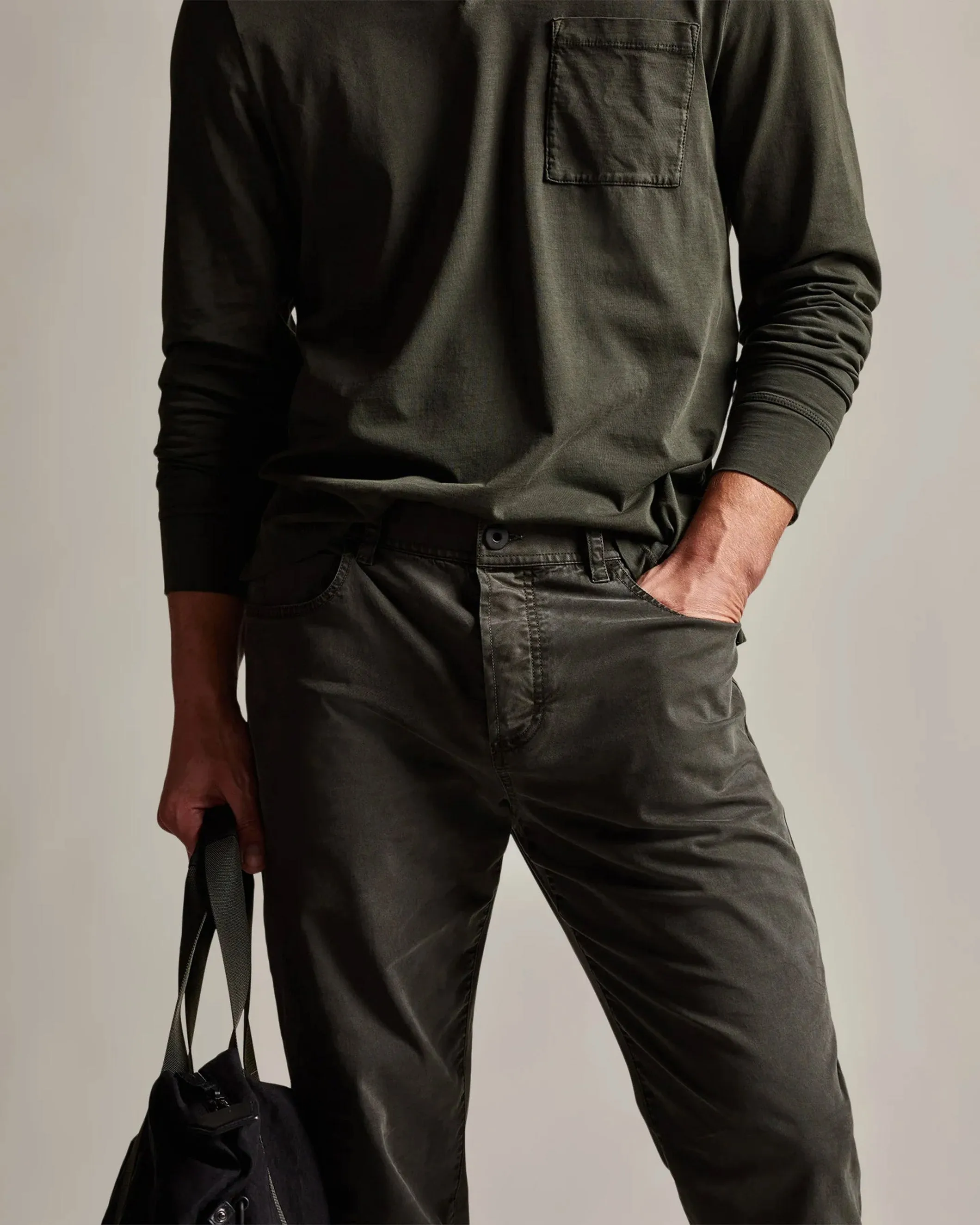 Brushed Twill 5-Pocket Pant