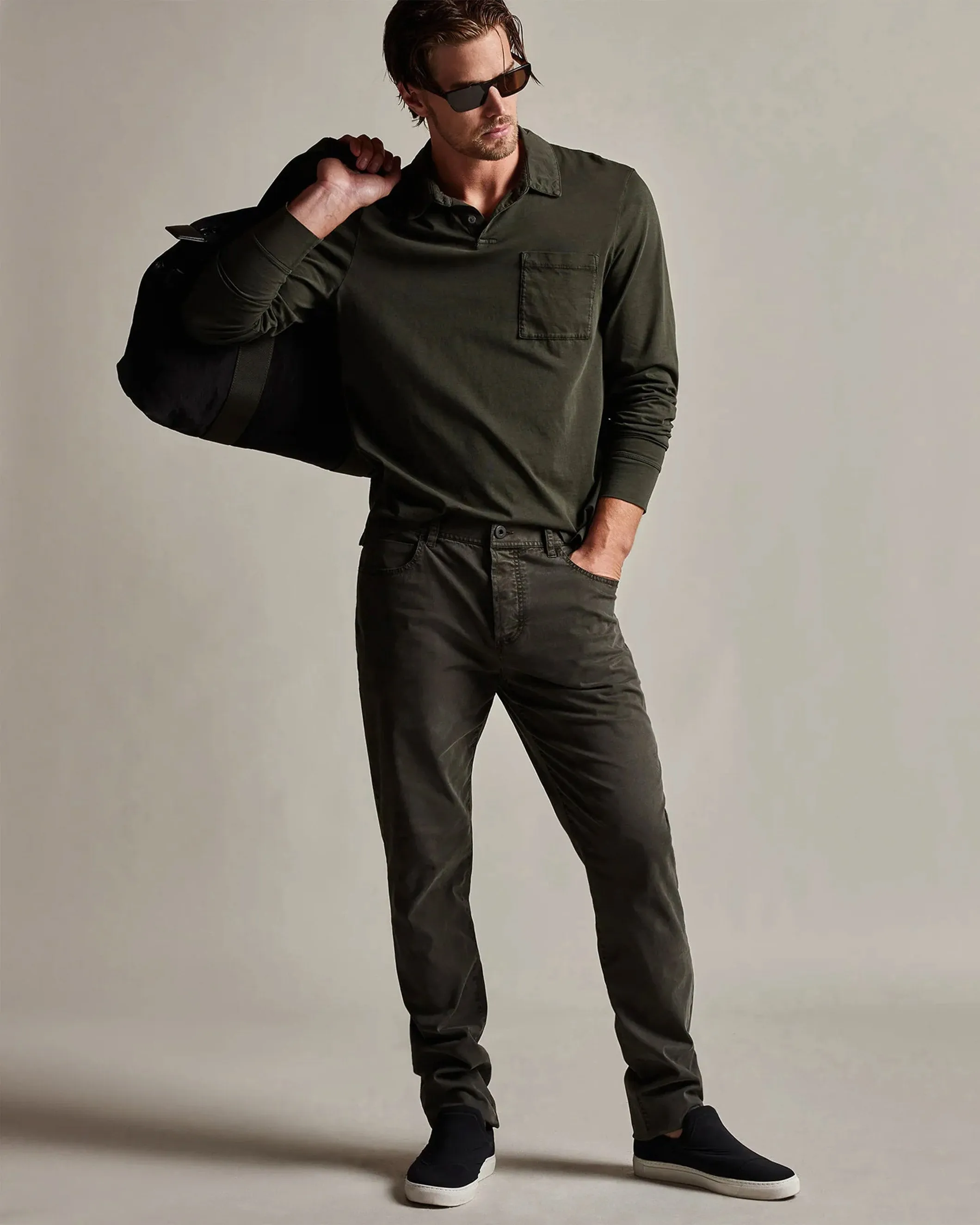 Brushed Twill 5-Pocket Pant