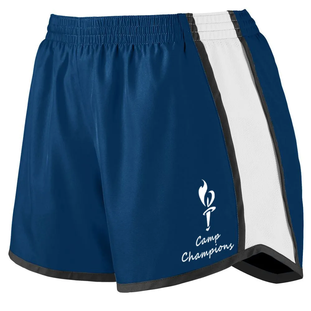 Camp Champions Girls Running Shorts