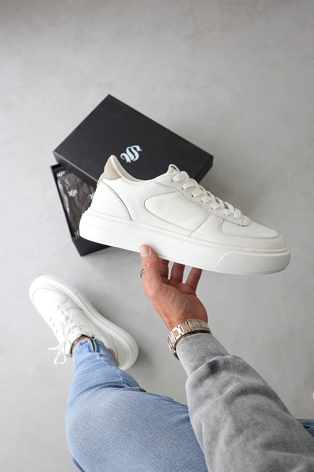 Court Trainer - Triple White