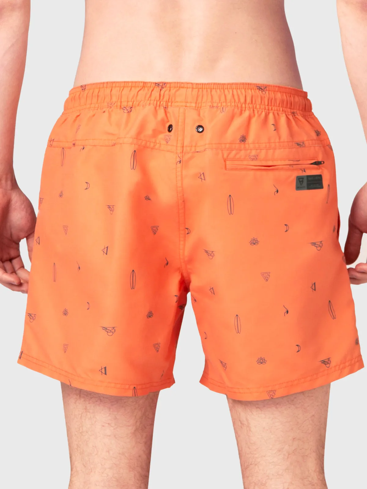 CrunECO-Mini-N Men Swim Shorts | Orange