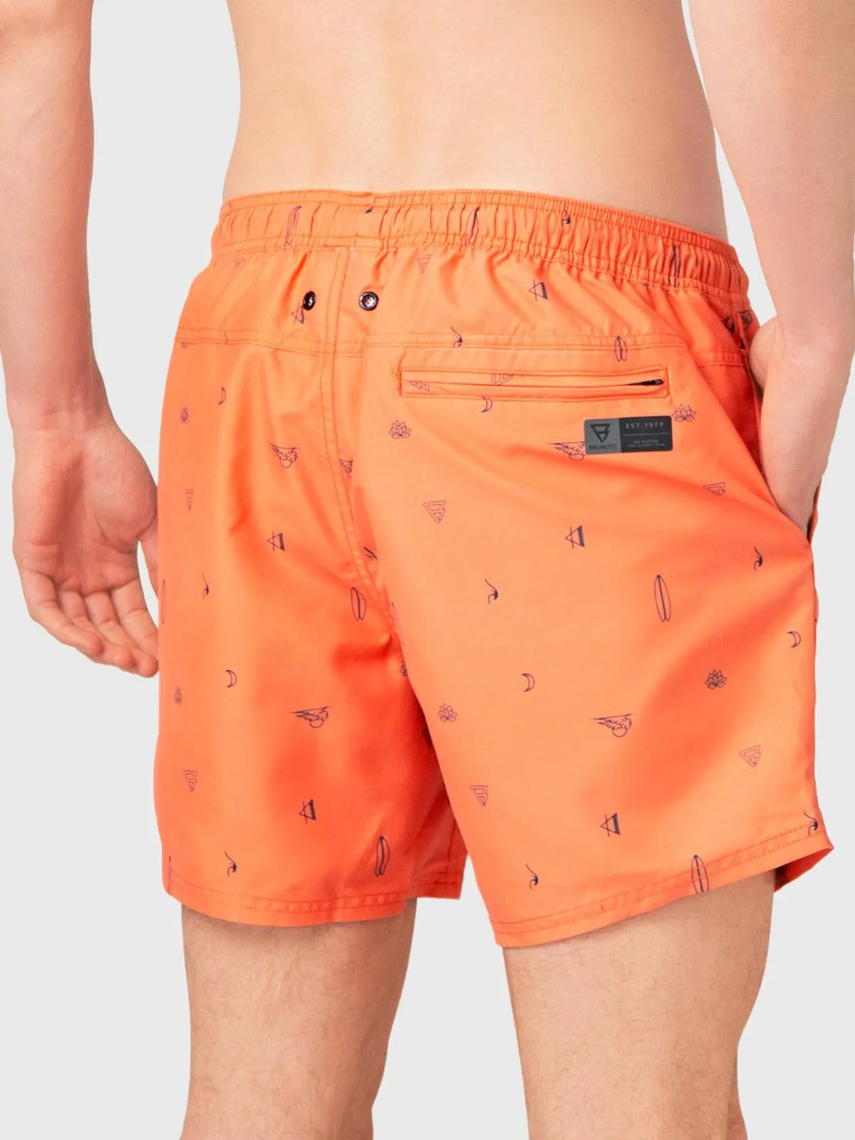 CrunECO-Mini-N Men Swim Shorts | Orange