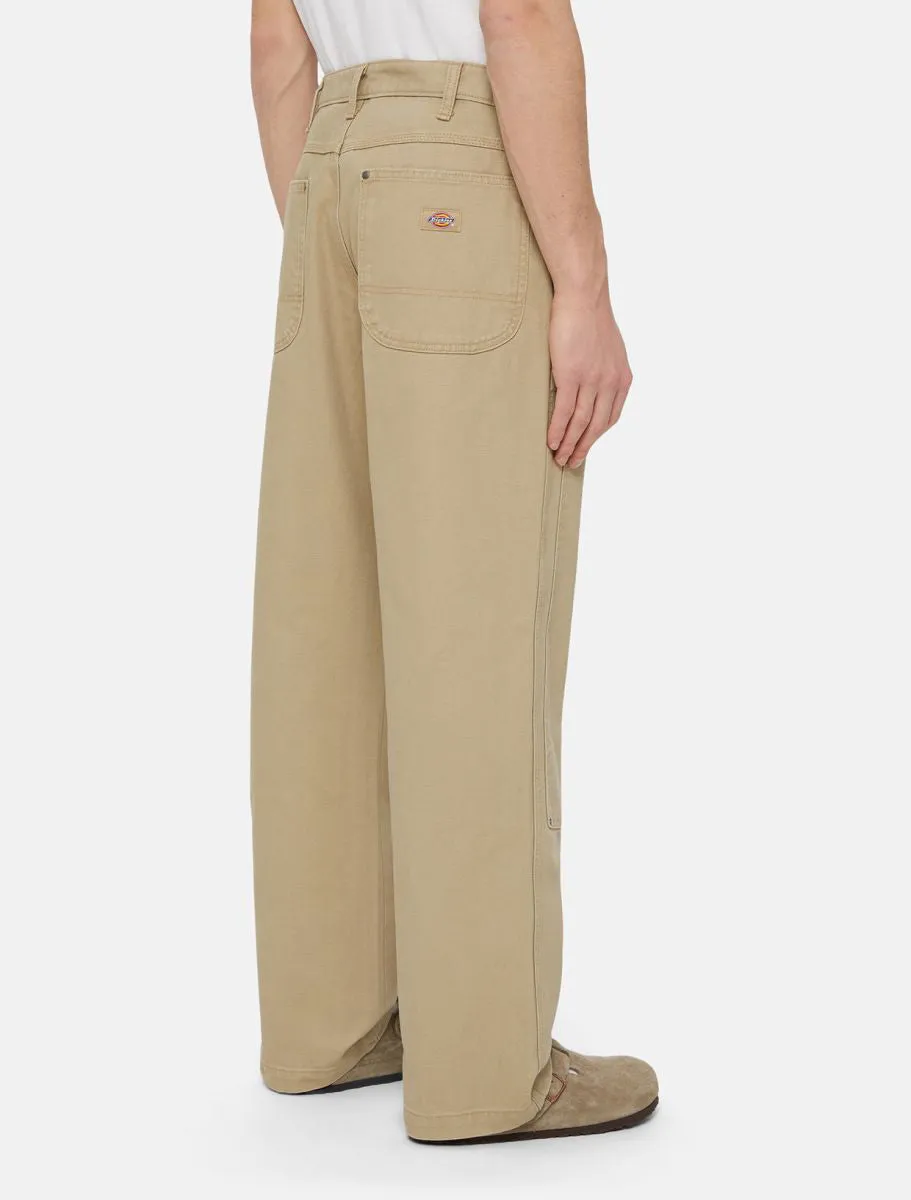 Dickies Duck Canvas Utility Trousers - Stone Washed Desert Sand