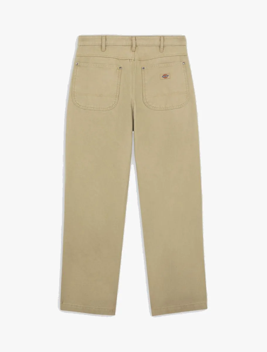 Dickies Duck Canvas Utility Trousers - Stone Washed Desert Sand