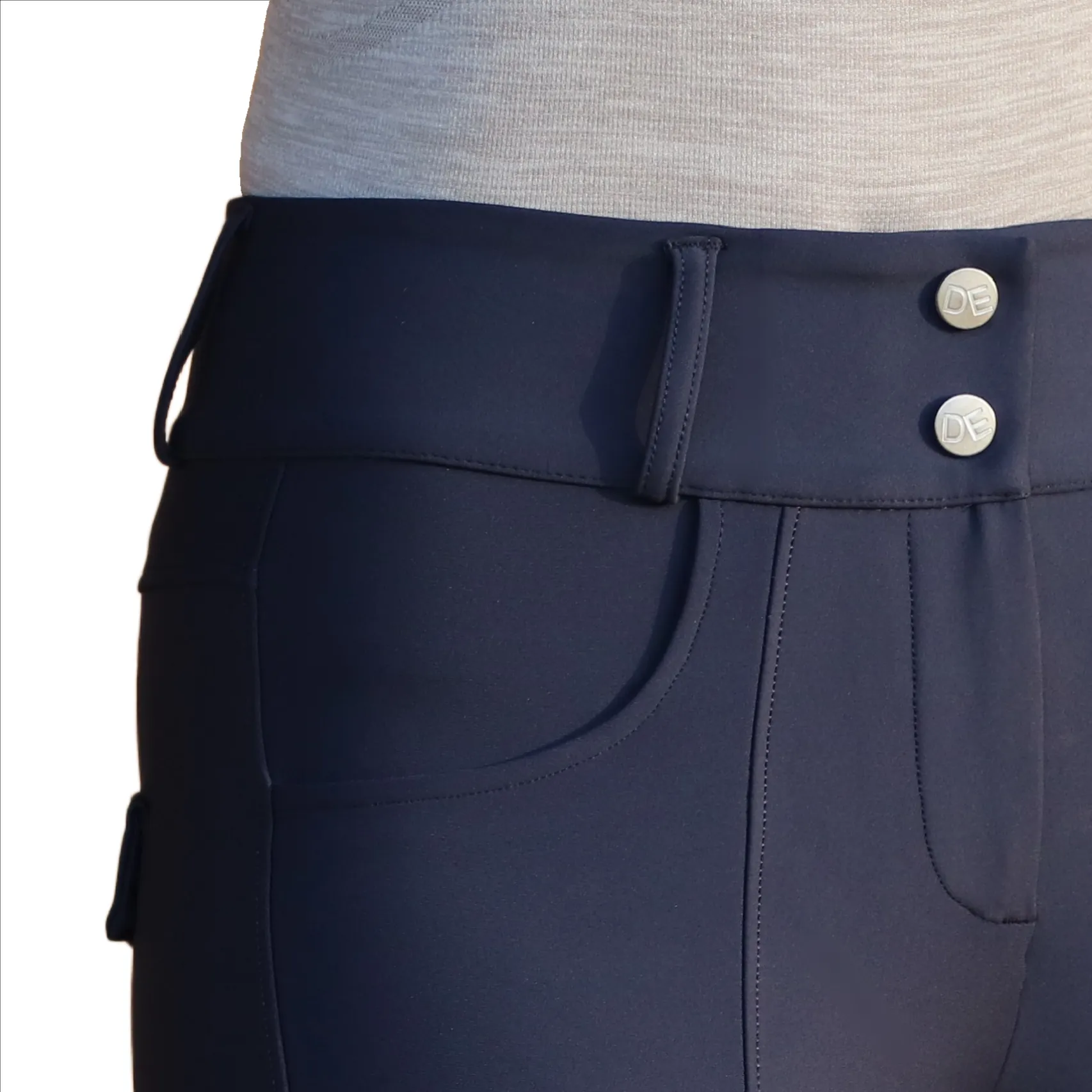 Dignified Competition Breeches - Navy