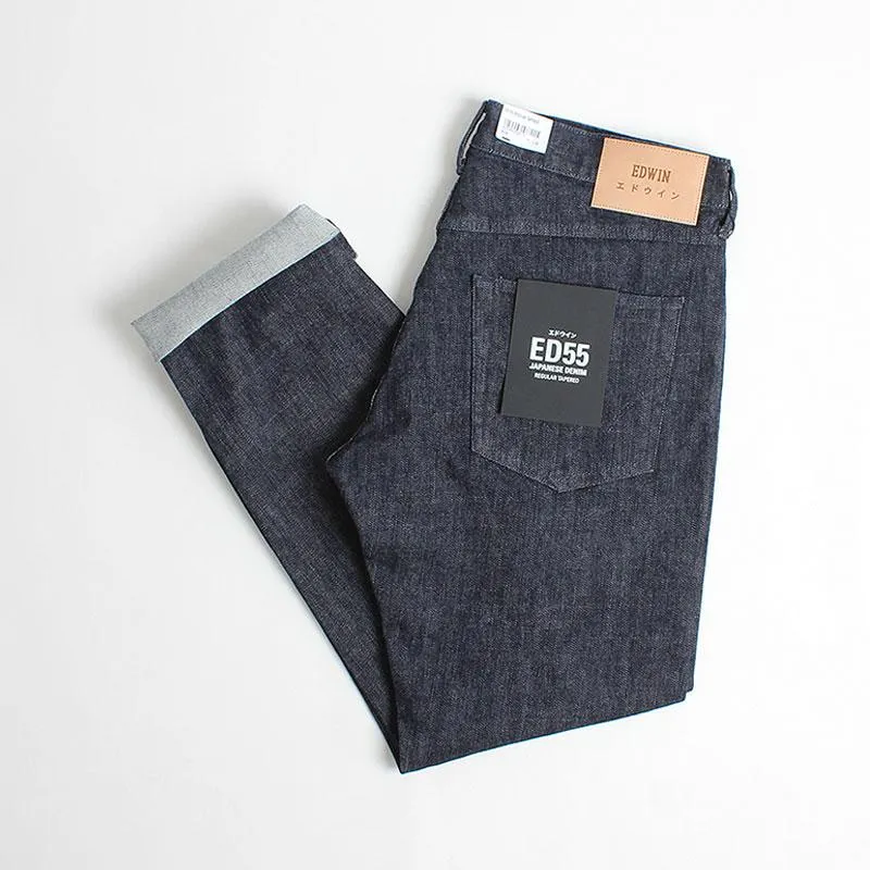 Edwin ED-55 CS Regular Tapered Yuuki Blue Denim Jeans