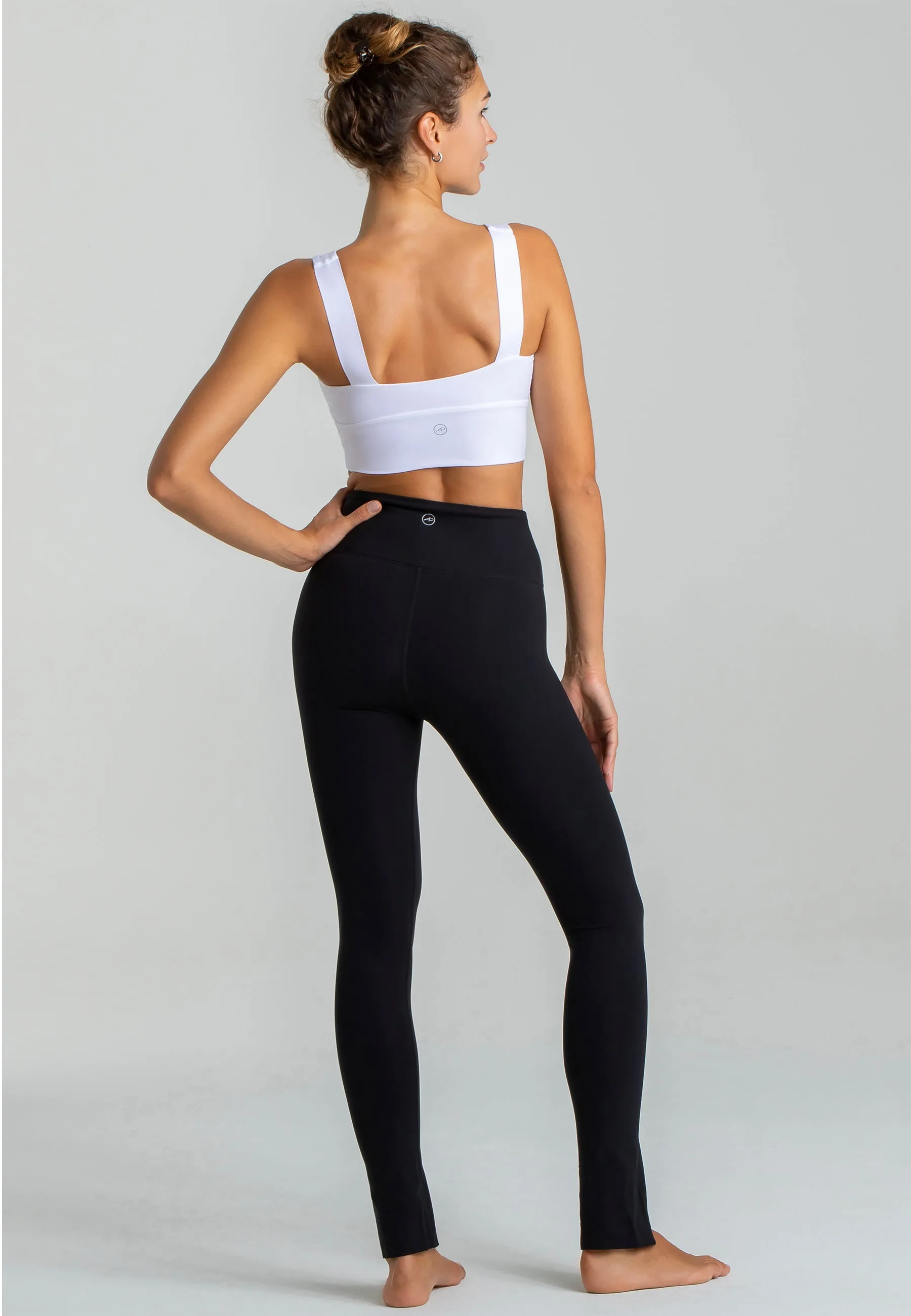 Element Korsett Crop Top - Weiß