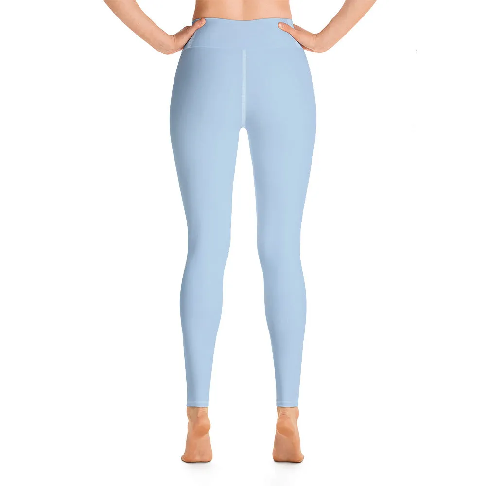 ELEVATED ESSENTIALS, BOOTY BOOSTING HIGH WAISTBAND LEGGING LIGHT BLUE