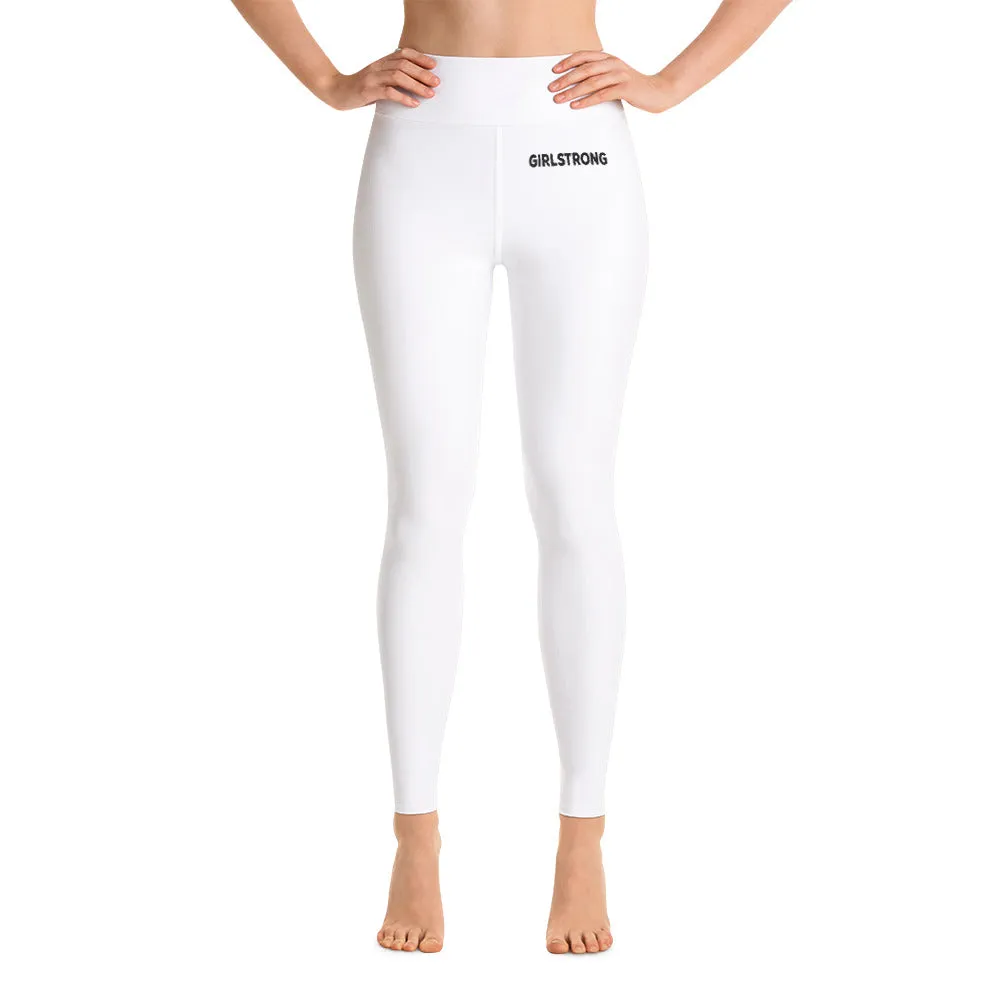 ELEVATED ESSENTIALS, BOOTY BOOSTING HIGH WAISTBAND LEGGING WHITE