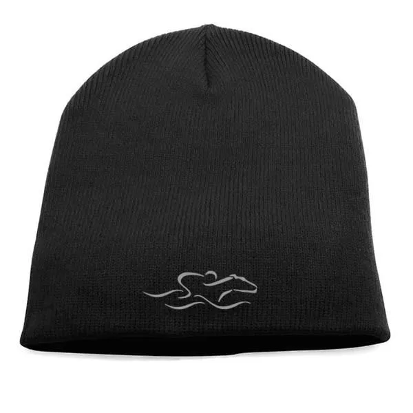 EMBRACE THE RACE®  Fleece Lined Beanie Hat - Black