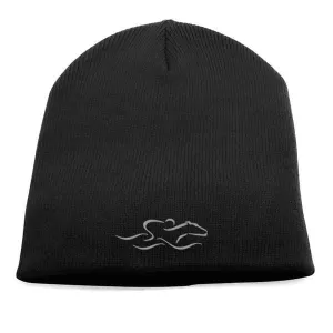 EMBRACE THE RACE®  Fleece Lined Beanie Hat - Black