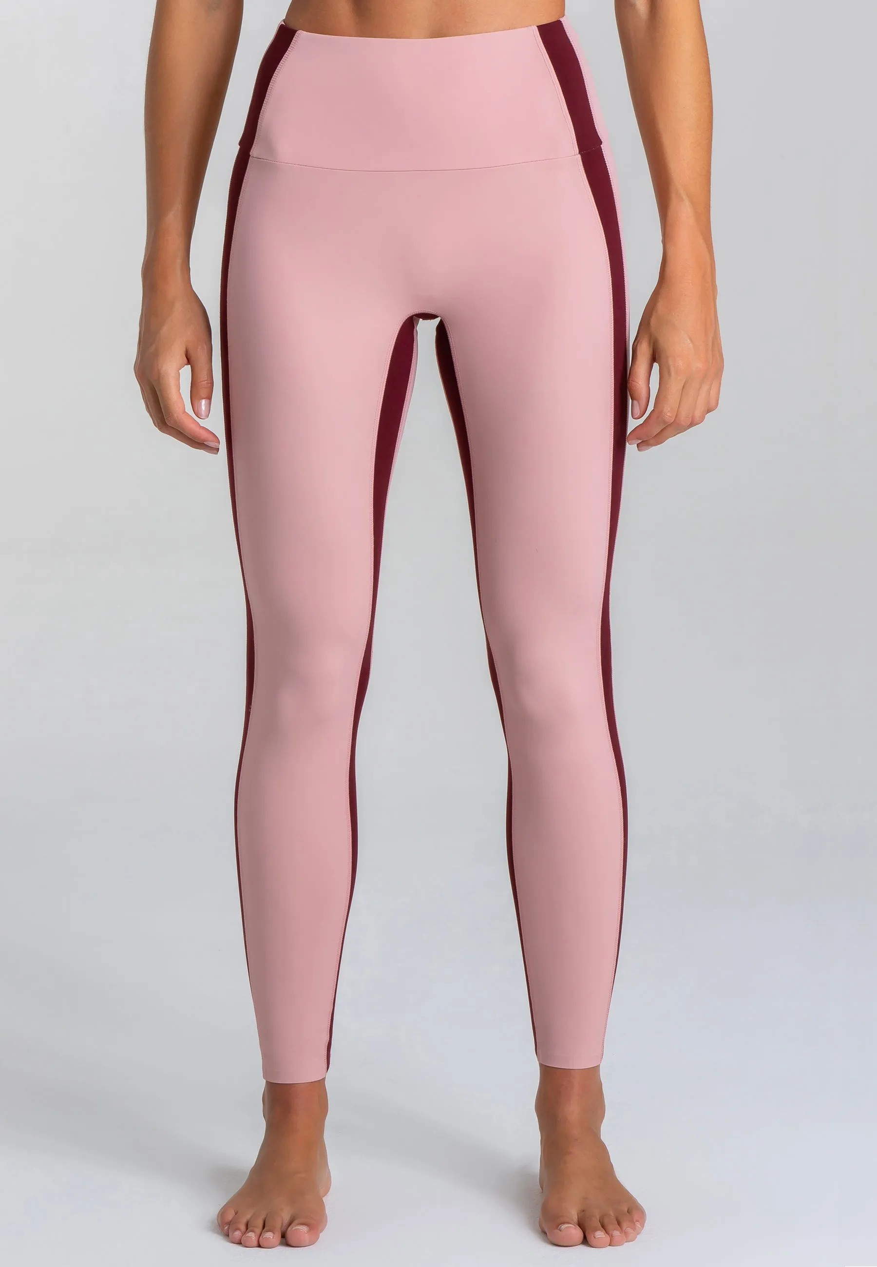 Expression Leggings mit hohem Bund – Rose Blossom