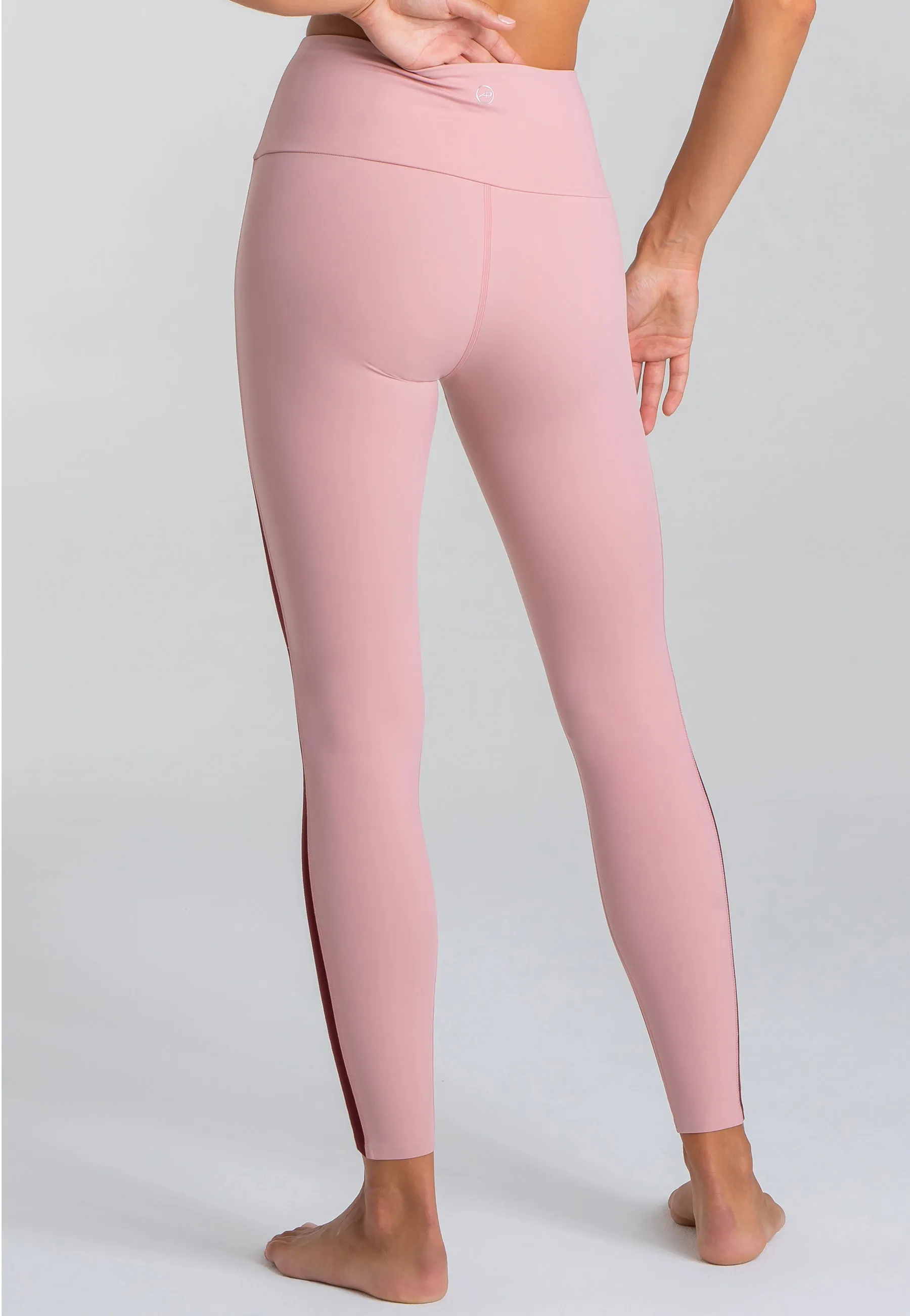 Expression Leggings mit hohem Bund – Rose Blossom