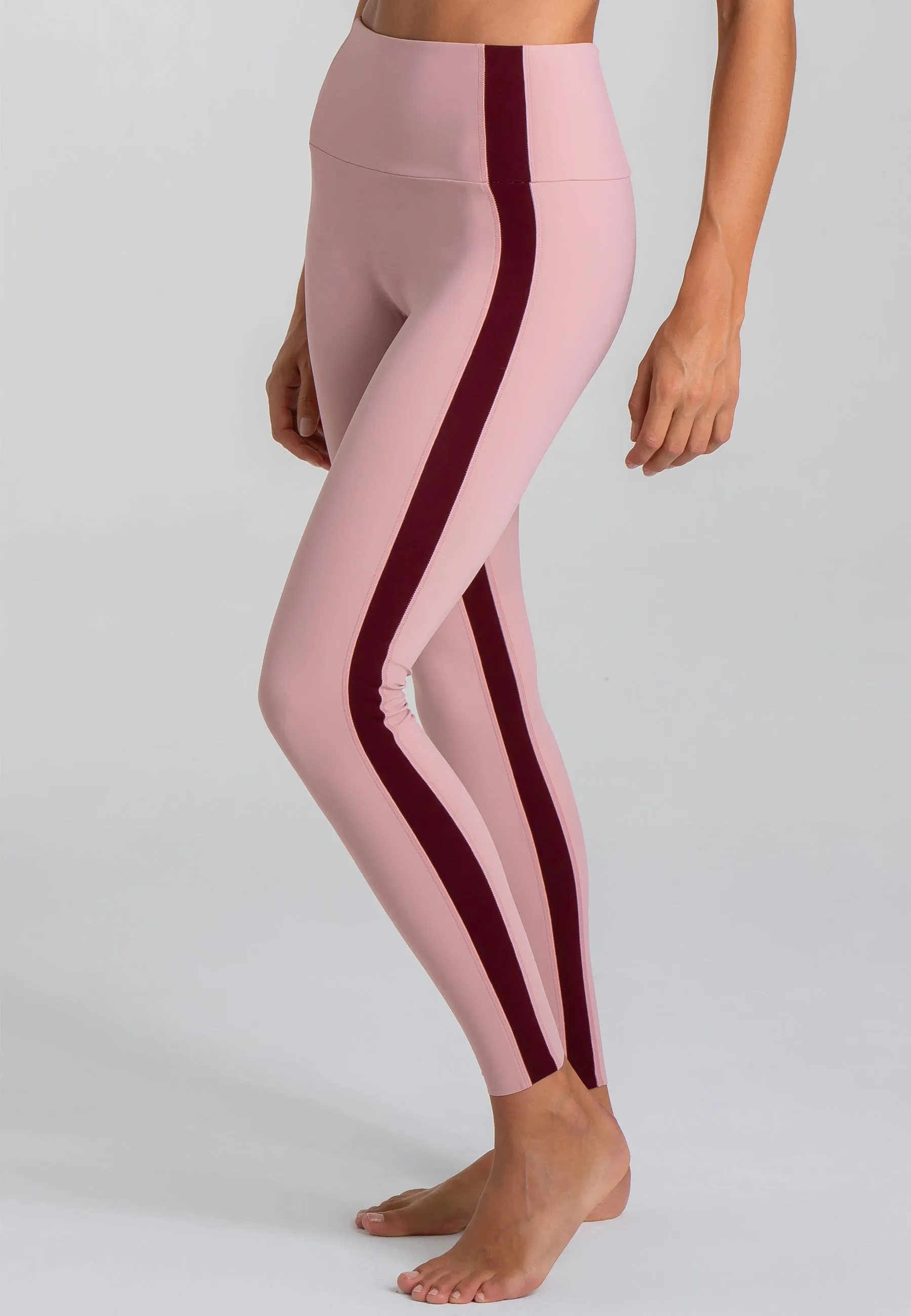 Expression Leggings mit hohem Bund – Rose Blossom