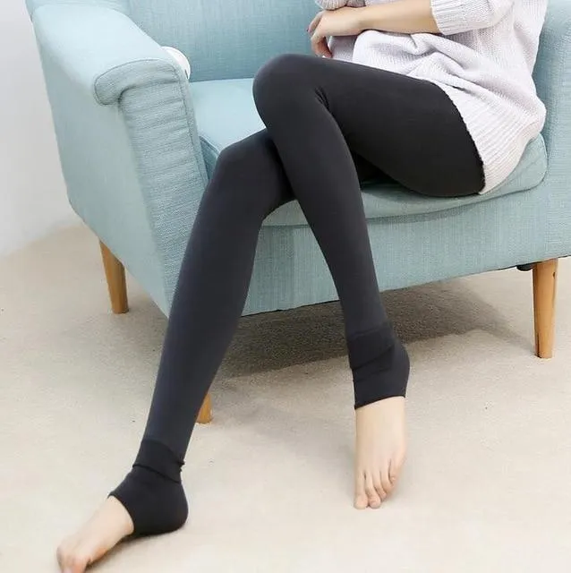 Furry Winter Warming Leggings