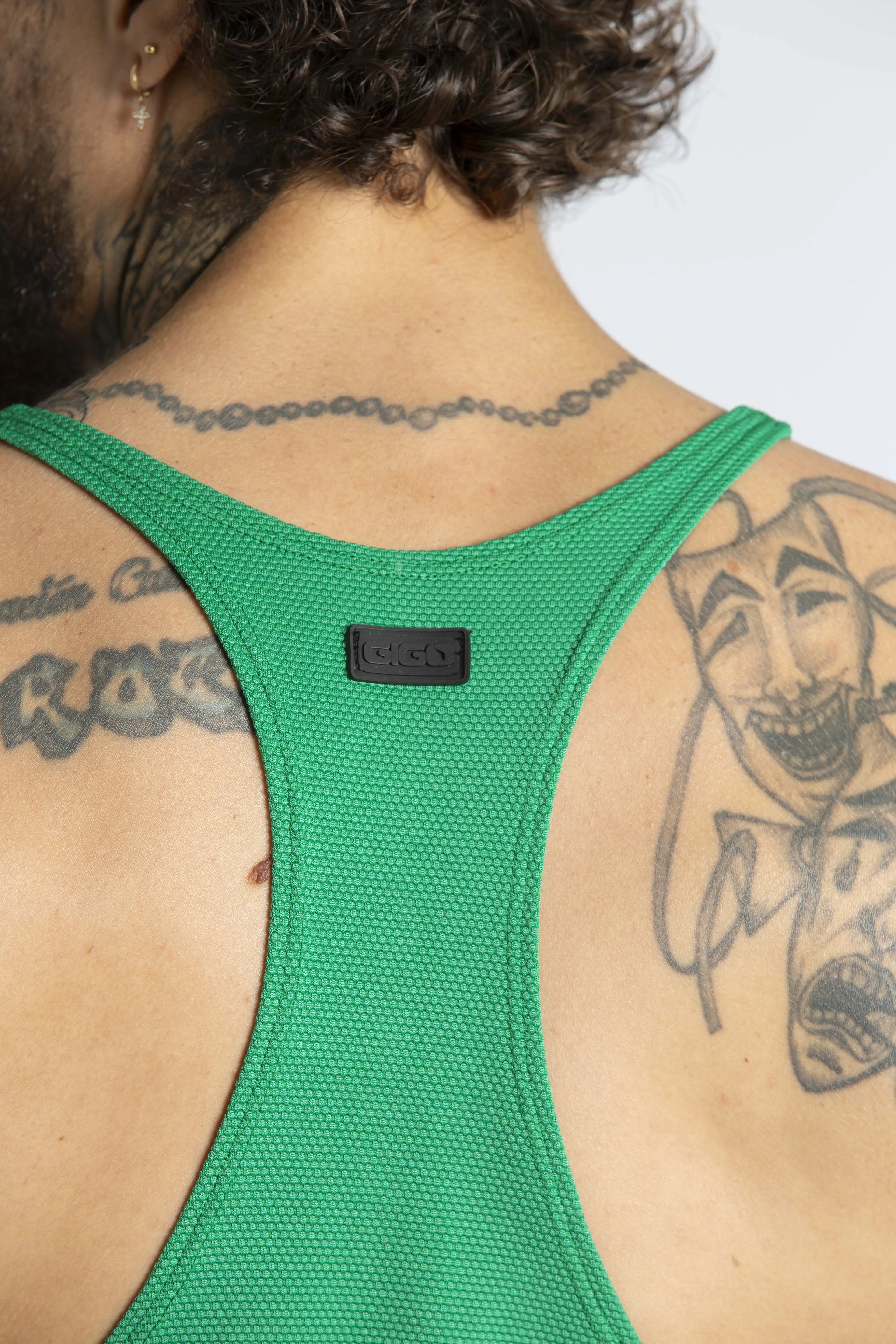 Gigo Lemon stringer tank green