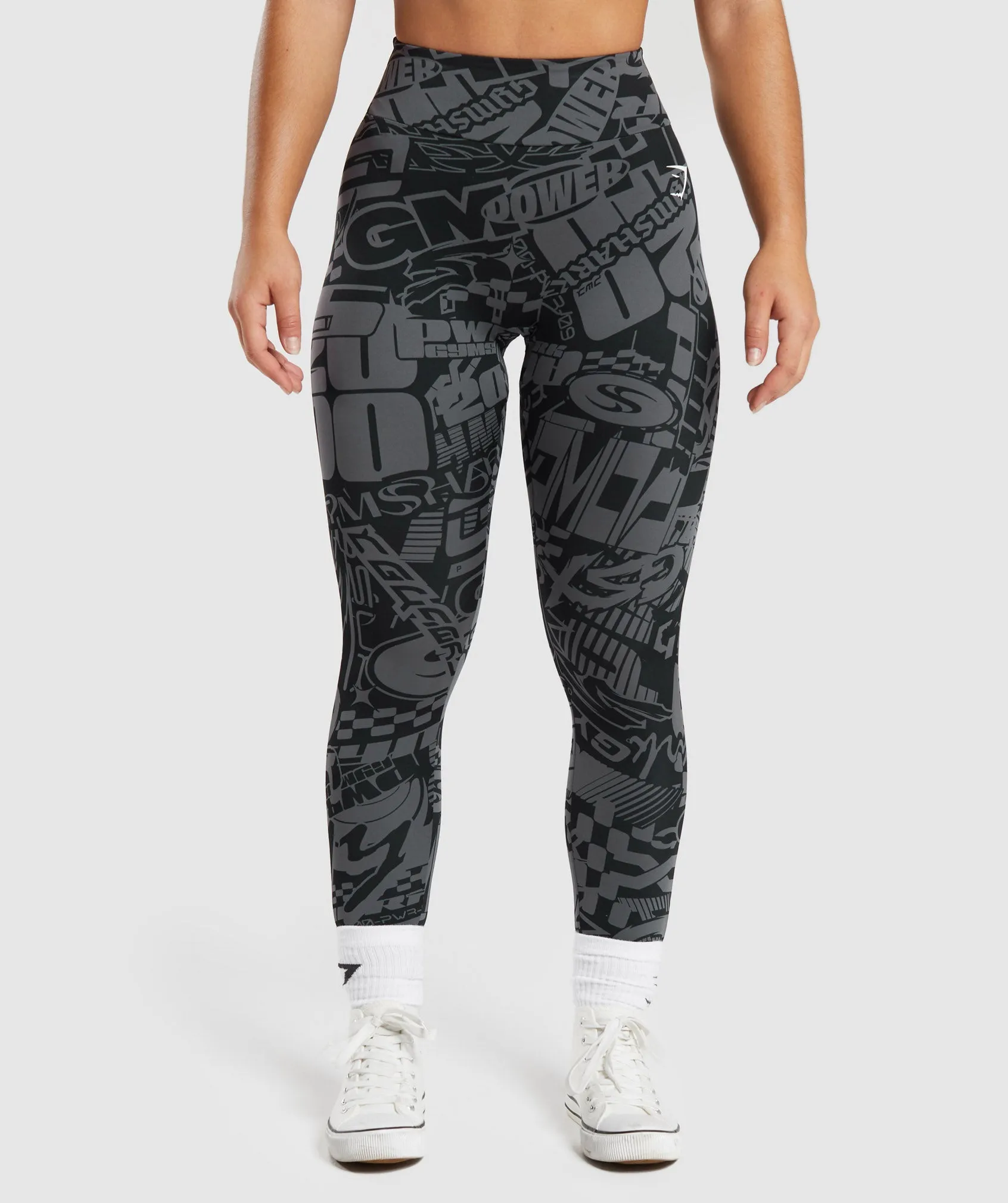 GS Power Regular Leggings - Dark Grey