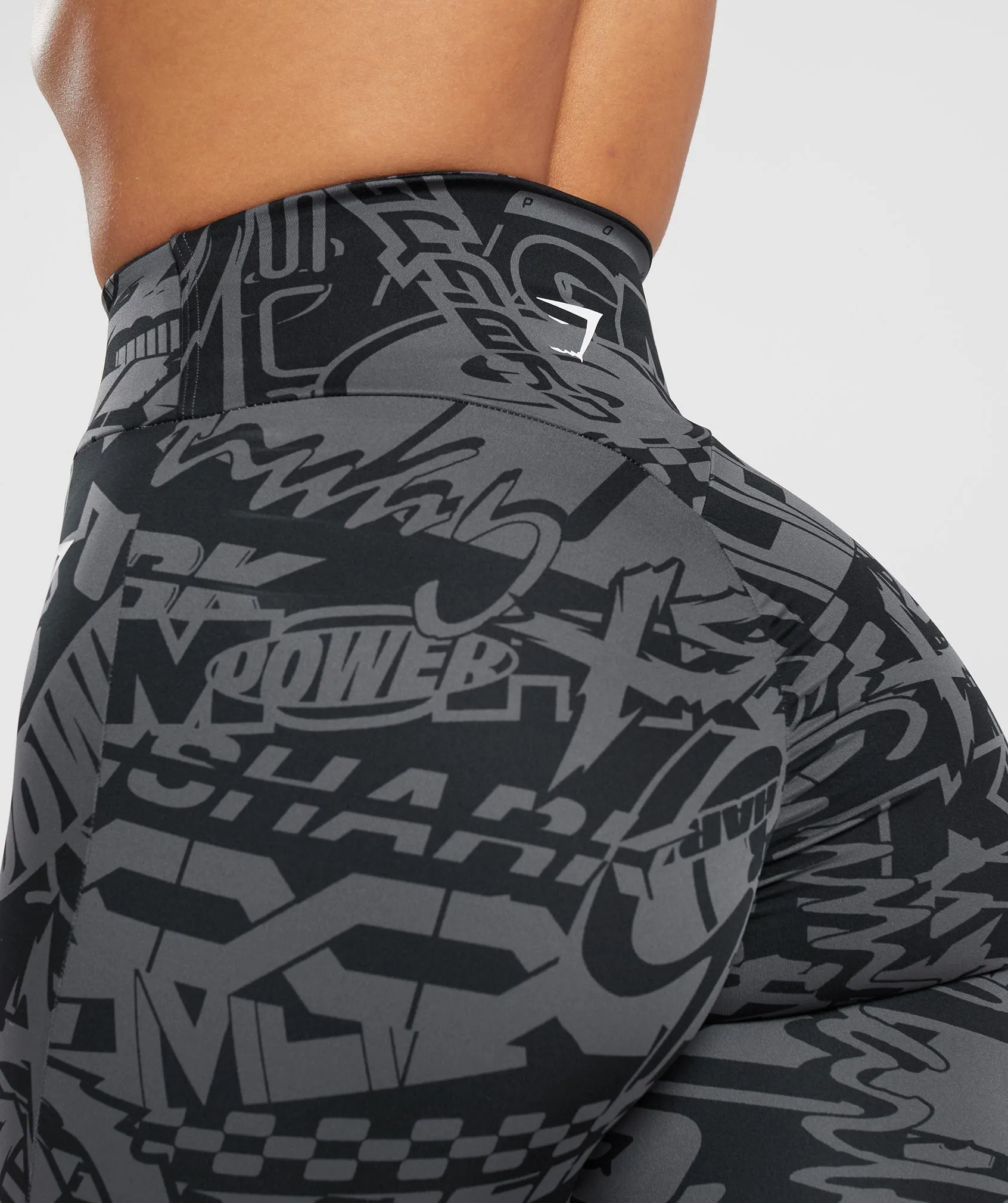 GS Power Regular Leggings - Dark Grey