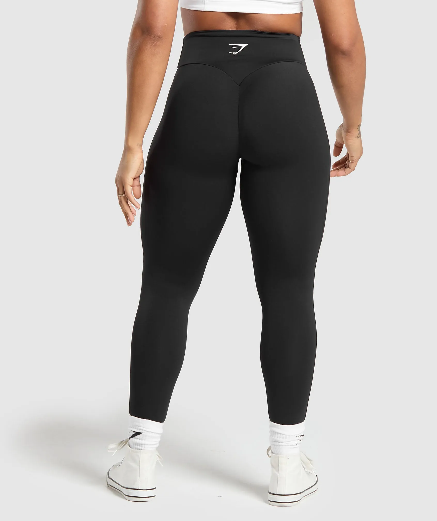 GS Power Short Leggings - Black