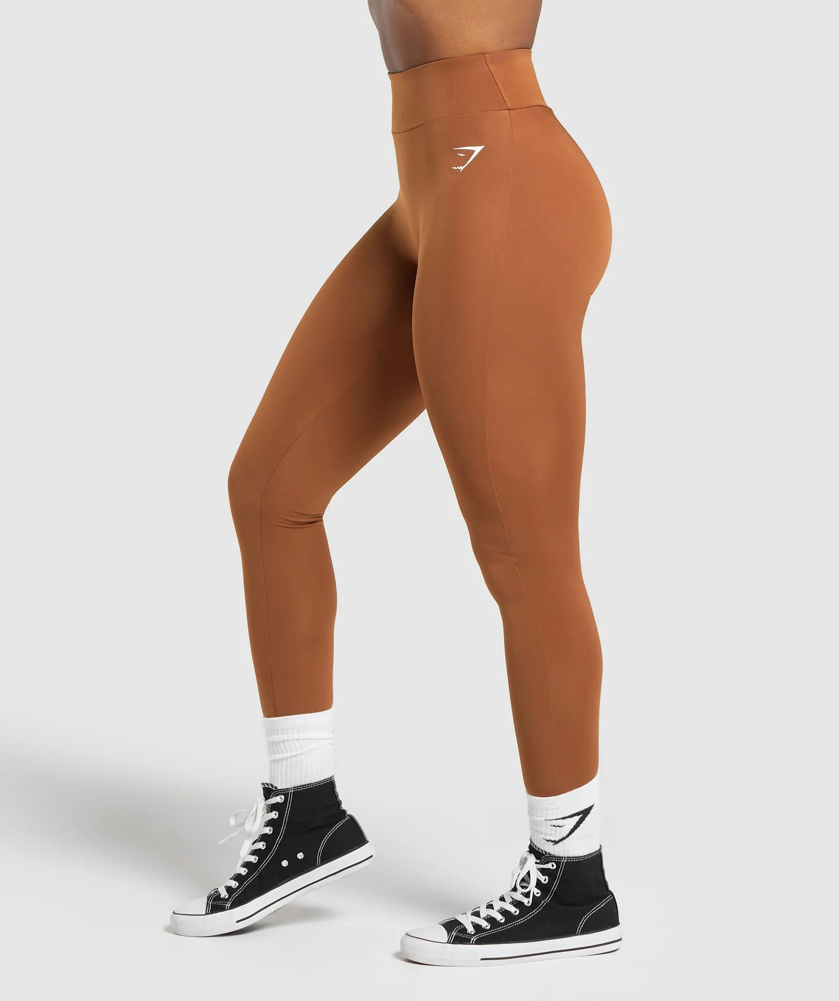 GS Power Tall Leggings - Copper Brown