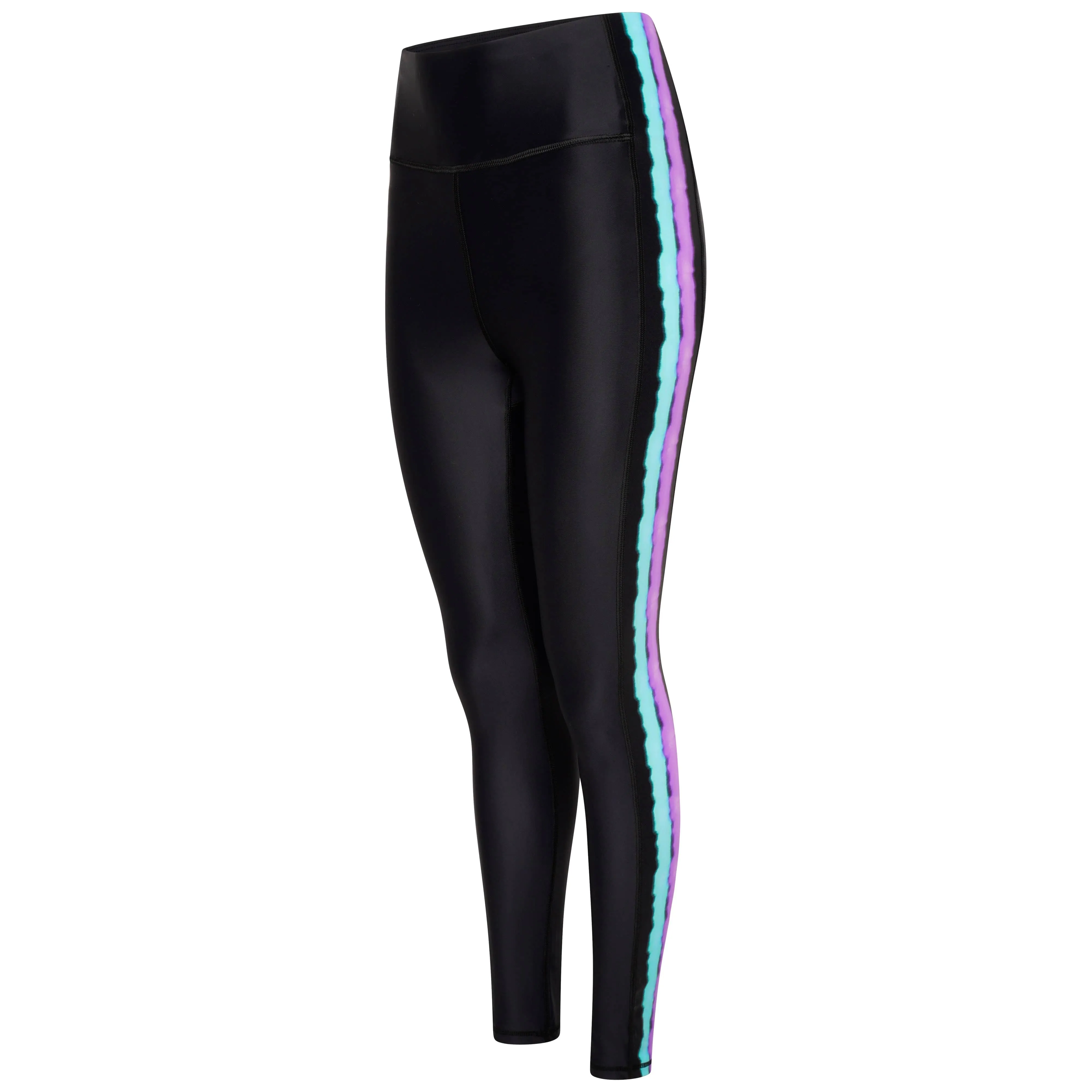 HALO Malala Yoga Leggings in Rainbow Stripe