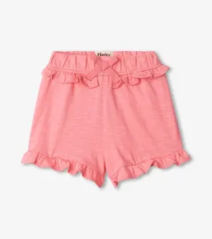 Hatley- Pink Ruffle Shorts