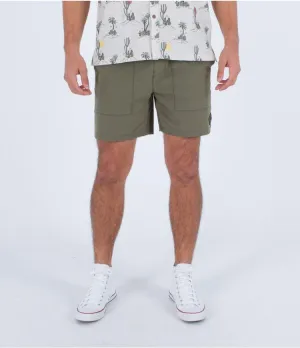 Hurley Phantom Camper 17" Volley Short Olive