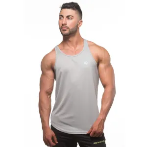 Jed North Microfiber Dri-fit tank silver