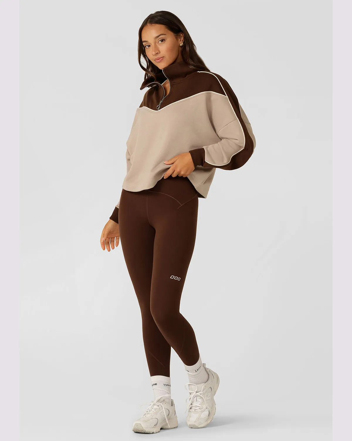 Lorna Jane Contour Everyday Full Length Leggings -Espresso