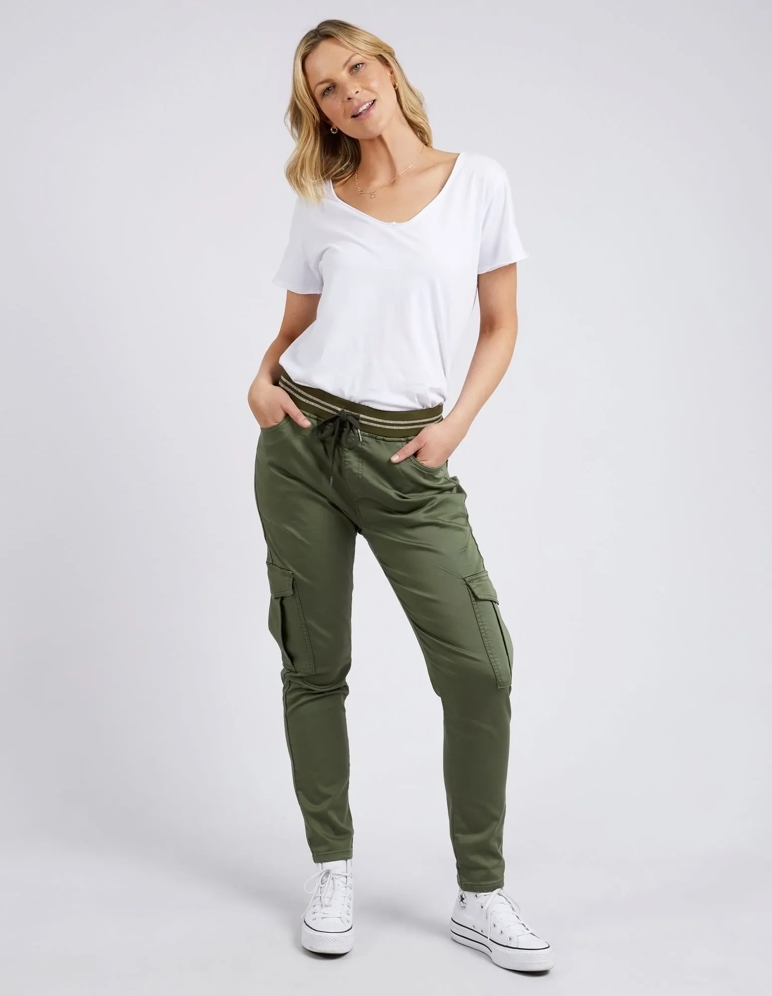 Margo Cargo Jogger Four Leaf Clover