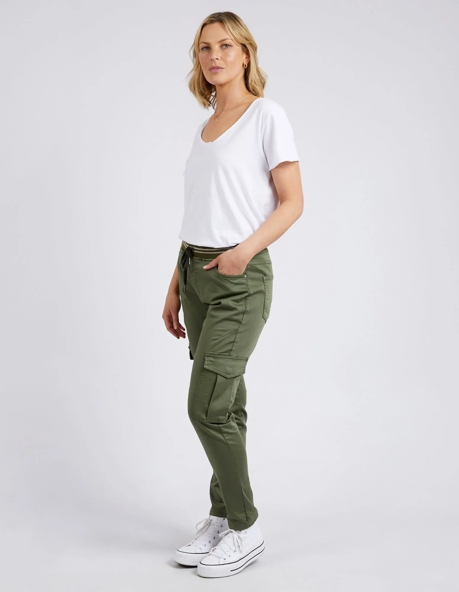 Margo Cargo Jogger Four Leaf Clover