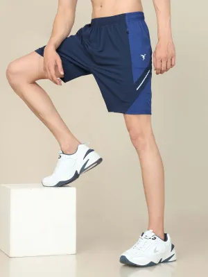 Men Colorblock Slim Fit Shorts with Lytra