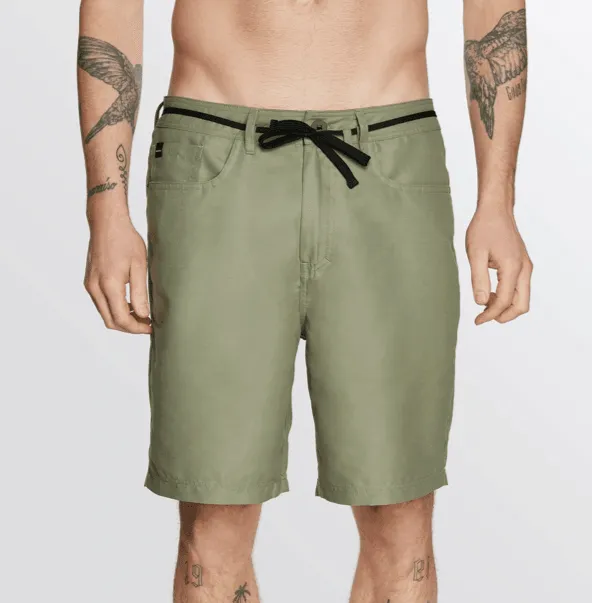 Mystic The Hybrid Mens Boardshort Olive Green