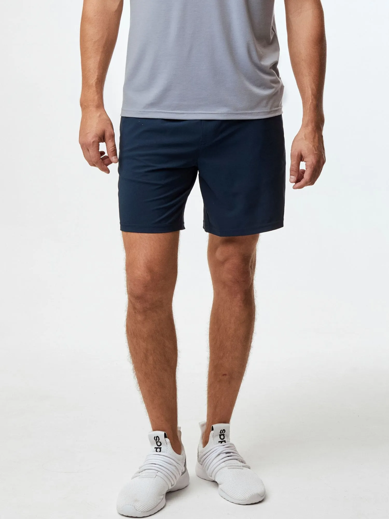 Navy Stretch Performance Shorts