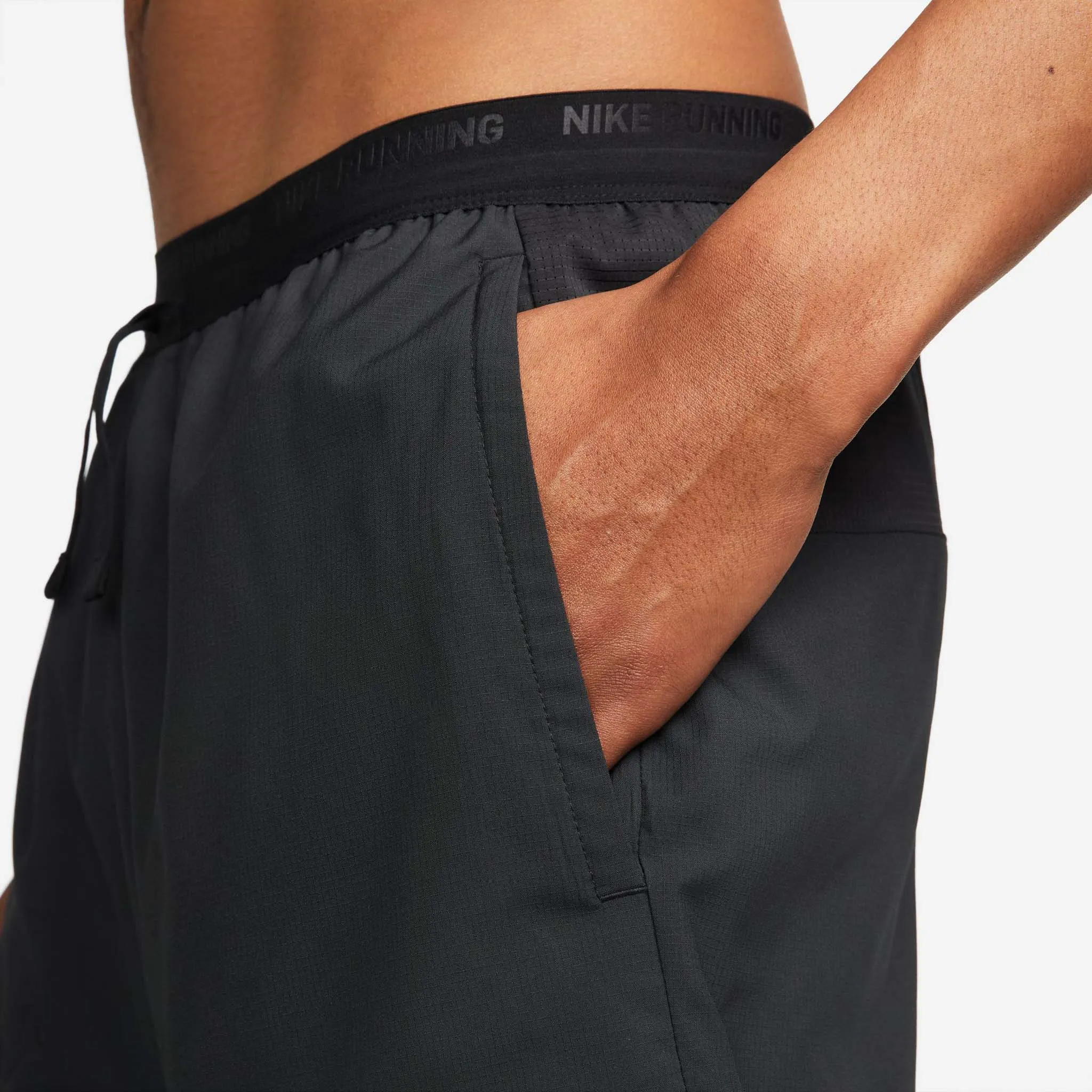 Nike | Men's Dri-FIT Stride 7" 2-in-1 Running Shorts - Black