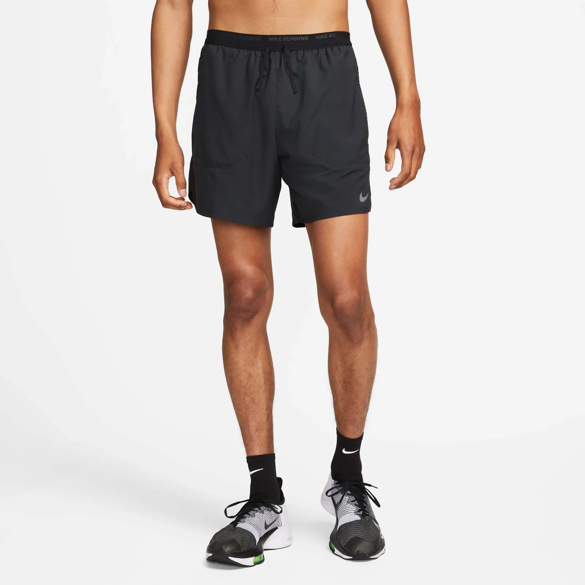 Nike | Men's Dri-FIT Stride 7" 2-in-1 Running Shorts - Black