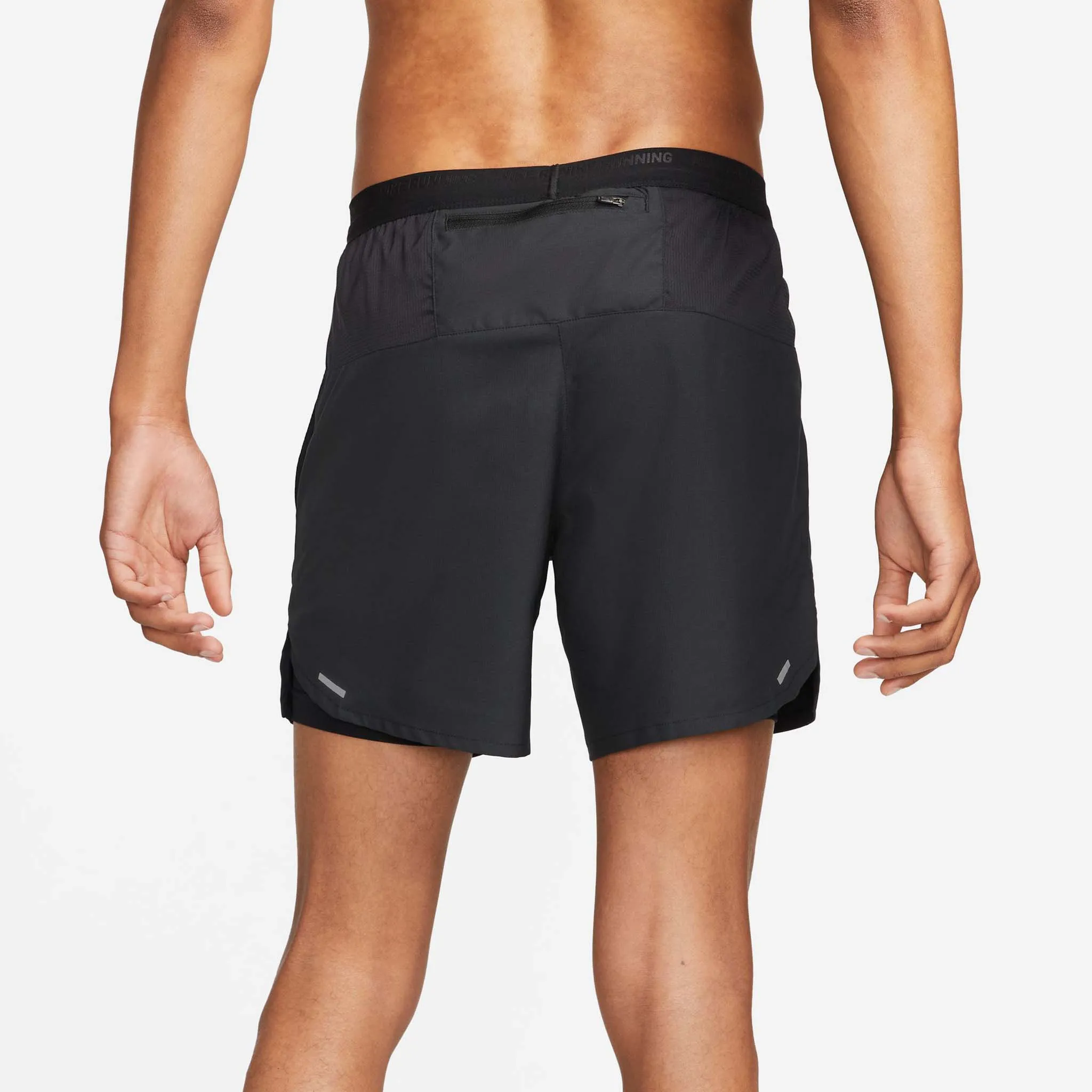 Nike | Men's Dri-FIT Stride 7" 2-in-1 Running Shorts - Black