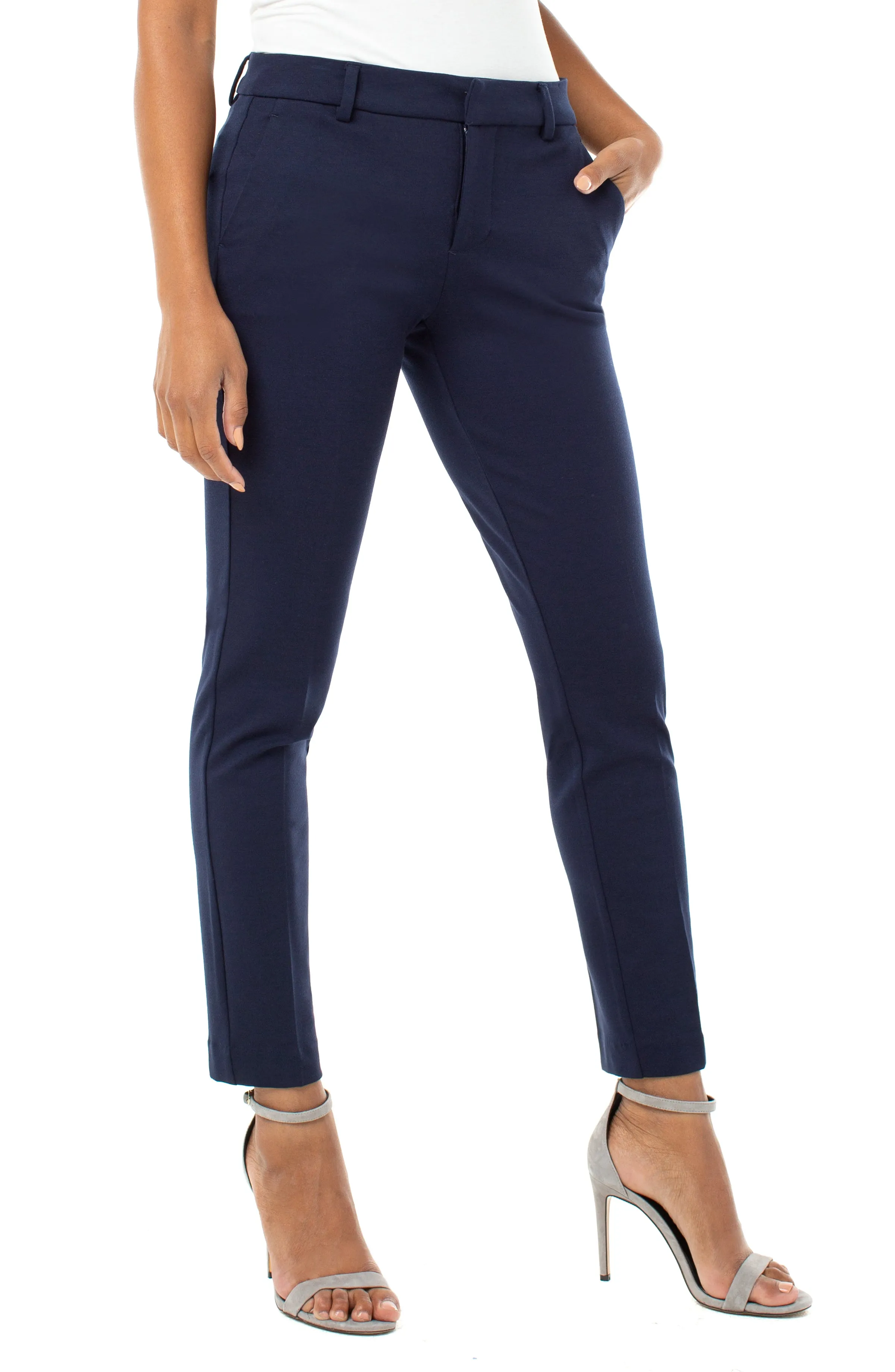 PETITE KELSEY KNIT TROUSER SUPER STRETCH