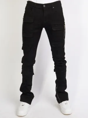 Politics Jeans - Murph - Skinny Stacked - Jet Black - 505